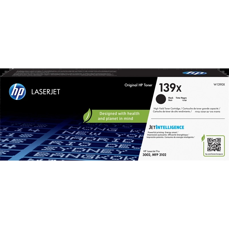 HP toner 139X noir - W1390X HP toner 139X noir - W1390X