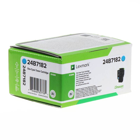 ✅ Lexmark Toner XC2240/XC4240 cyan (24B7182) couleur cyan en stock