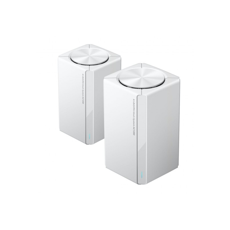 Xiaomi AC1200 Pack de 2 Systèmes WiFi Mesh Double Bande - Vitesse jusqu'à 1200Mbps - 2 Ports RJ-45