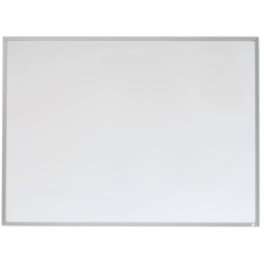 ✅ Nobo Petit tableau blanc magnétique avec cadre en aluminium 585 x 430 mm - Effaçable à sec - Blocs adhésif en stock