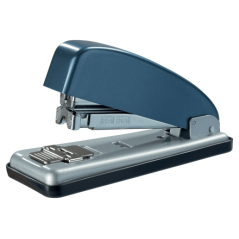 ✅ Petrus 226 Agrafeuse Métal - Jusqu'à 30 Feuilles - Agrafage Fermé, Ouvert et Clouage - Couleur Bleu/Argent en stock