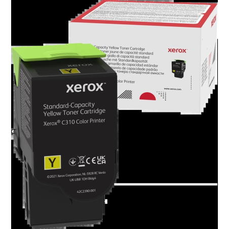 ✅ Toner Xerox C310/C315 jaune - 006R04359 couleur jaune en stock