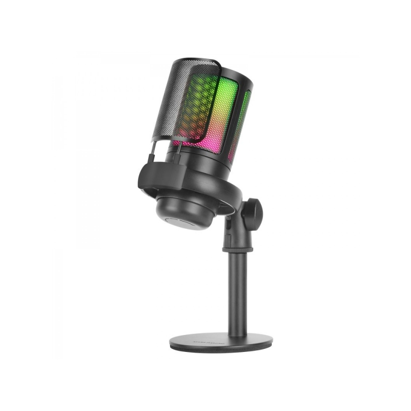 Microphone de studio Mars Gaming ARGB MMIC-SE - ADC 196kHz 24 bits - Condensateur cardioïde - Monitoring sans latence