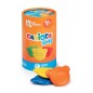 Carioca Teddy Crayons Pack de 12 crayons de couleur - Certifiés à partir de 12 mois - Conçus pour entraîner la préhension