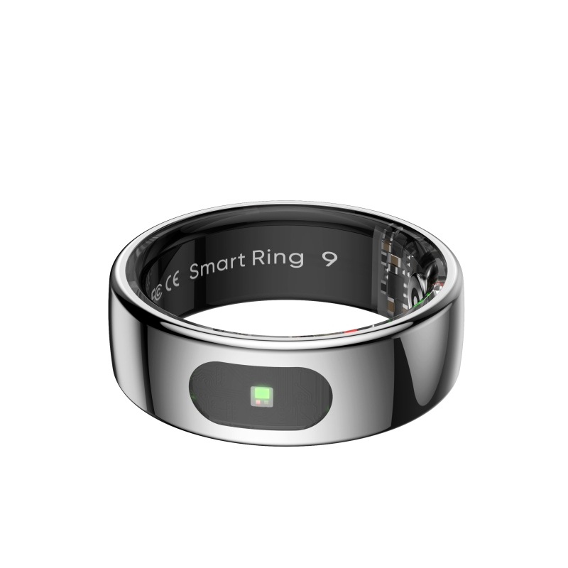 Bague connectée Leotec Kör HA - Fréquence cardiaque et température corporelle - Moniteur de sommeil - 5 ATM - Étanche - Taille