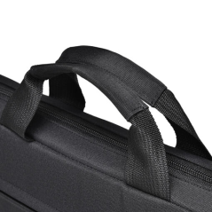 Mallette pour ordinateur portable L-Link jusqu'à 15,6" - Bords rembourrés et renforcés - Poche extérieure - Couverture