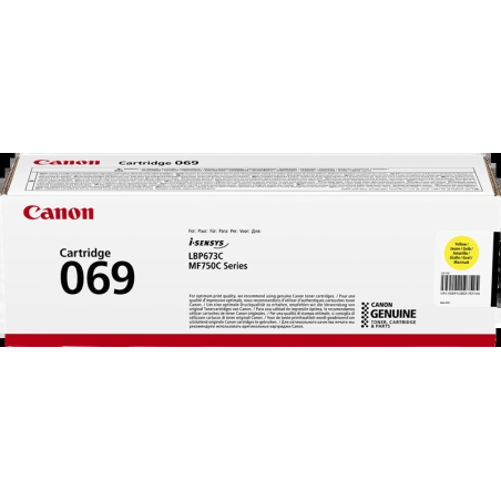 ✅ Canon toner 069 jaune (5091C002) couleur jaune en stock