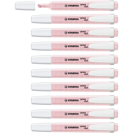 Stabilo Swing Cool Pack de 10 Marqueurs Fluo