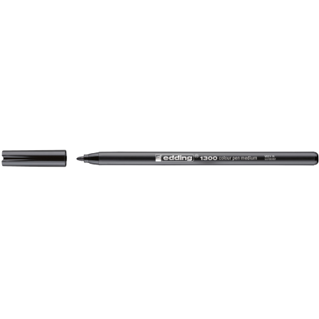 LOT de 10 Marqueur Edding 1300 noir – Pointe fine durable