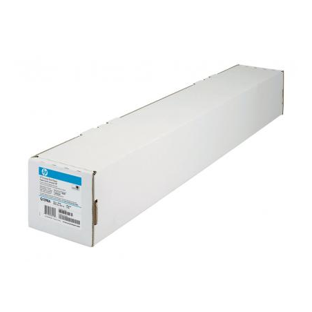 ✅ Rouleau traceur de papier universel HP (Q1396A) 80gr. 610 mm x 45,7 m couleur Blanc en stock