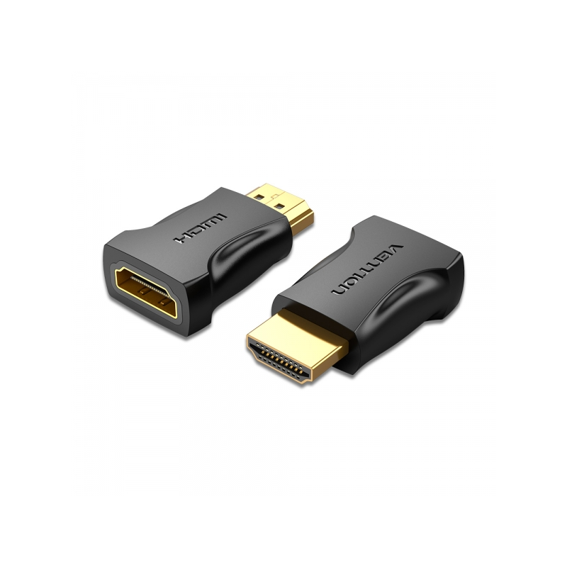 Adaptateur HDMI mâle vers HDMI femelle 4K Vention - Noir