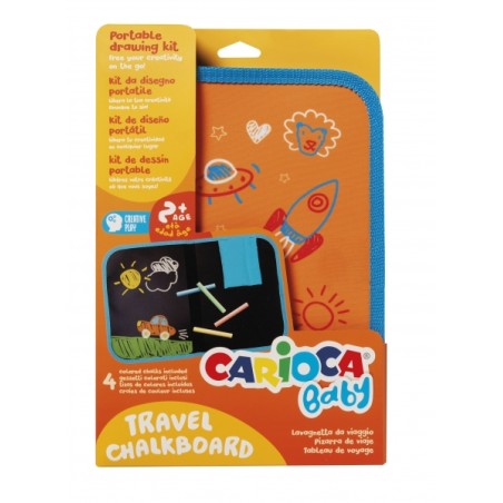 ✅ Carioca Kit de Dessin Portable pour Enfants - à partir de 24 Mois - Parfait pour Jouer à l'extérieur de la en stock
