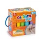 Carioca Maxi Multicolor Baby Craies Lot de 15 craies - Sans poussière - Certifiées à partir de 24 mois - Couleurs vives