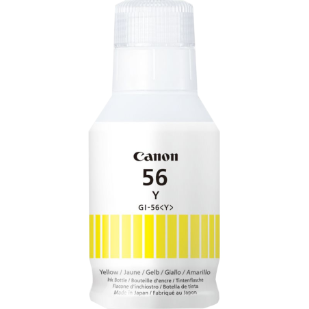 ✅ Canon Cartouche encre GI-56y (4432C001) jaune couleur jaune en stock