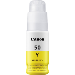 ✅ Canon Cartouche encre GI-50y (3405C001) Jaune couleur jaune en stock