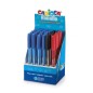 Stylos bille Carioca Fiorella 1mm - Présentoir 30 - Couleurs fluo


