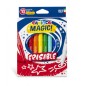 Carioca Magic Markers Pack de 10 marqueurs magiques effaçables - L'encre magique change de couleur - Comprend un marqueur