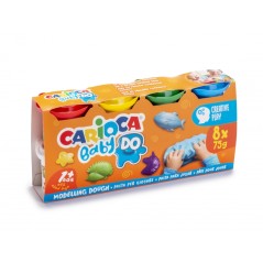 ✅ Carioca Baby Do Pack de 8 Pâtes à Modeler - Super Légères - Élastiques - Malléables - Idéales pour les en stock
