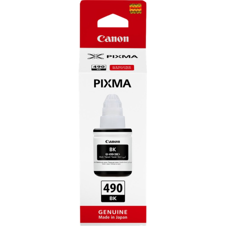 ✅ Canon Recharge GI-490bk Noir (0663C001) couleur Noir en stock