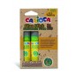 Carioca Eco Family Pack de 2 Sticks Colles - Idéal pour la Maison, l'École et le Bureau - Colle Papier, Photos et Tissus - Sans