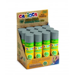 ✅ Carioca Eco Family Pack de 2 Sticks Colles - Idéal pour la Maison, l'École et le Bureau - Colle Papier, Phot en stock