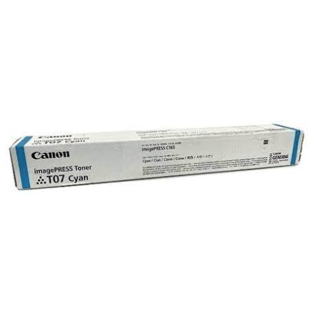 ✅ Cartouche de toner cyan originale Canon imagePRESS T07 - 3642C001 couleur cyan en stock