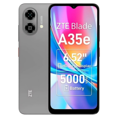 Smartphone ZTE Blade A35e - Écran 6,52" - 2 Go de RAM + 2 Go de stockage - 32 Go de stockage - Fréquence de rafraîchissement de