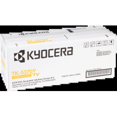 ✅ Cartouche de toner originale jaune Kyocera TK5370 - 1T02YJANL0/TK5370Y couleur jaune en stock