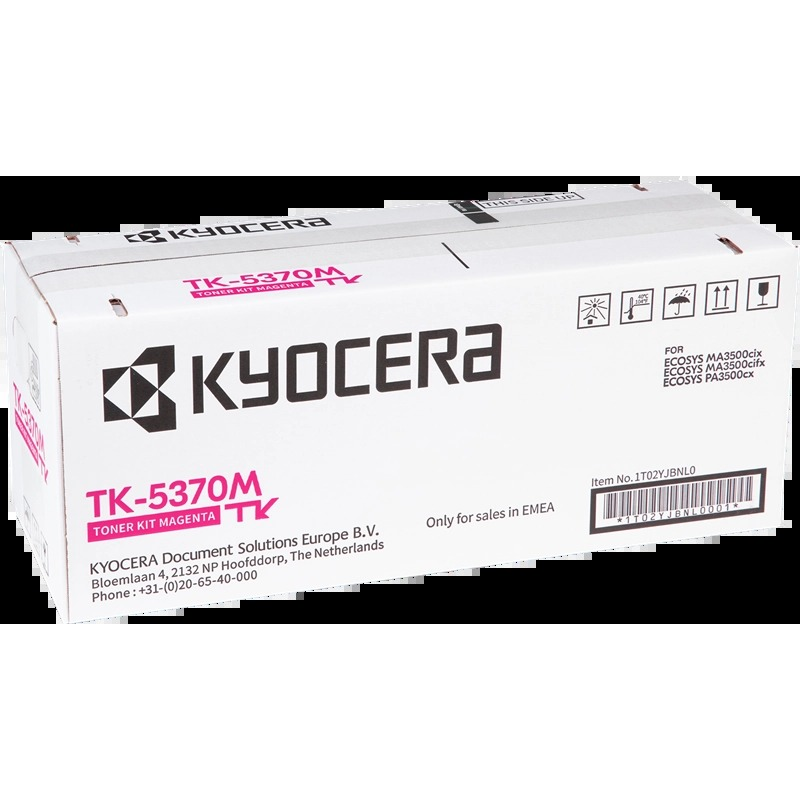 Cartouche de toner originale magenta Kyocera TK5370 - 1T02YJBNL0/TK5370M