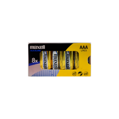 ✅ Maxell Lot de 8 piles alcalines LR03 AAA 1,5 V couleur Plusieurs couleurs en stock