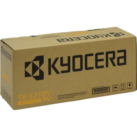 ✅ Kyocera TK-5270Y (1T02TVANL0) jaune couleur jaune en stock
