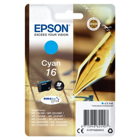 ✅ Epson cartouche encre 16 cyan couleur cyan en stock