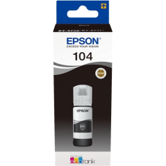 ✅ Epson bouteille encre 104 noir couleur Noir en stock
