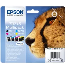 Epson MultiPack T0715, 4 cartouches