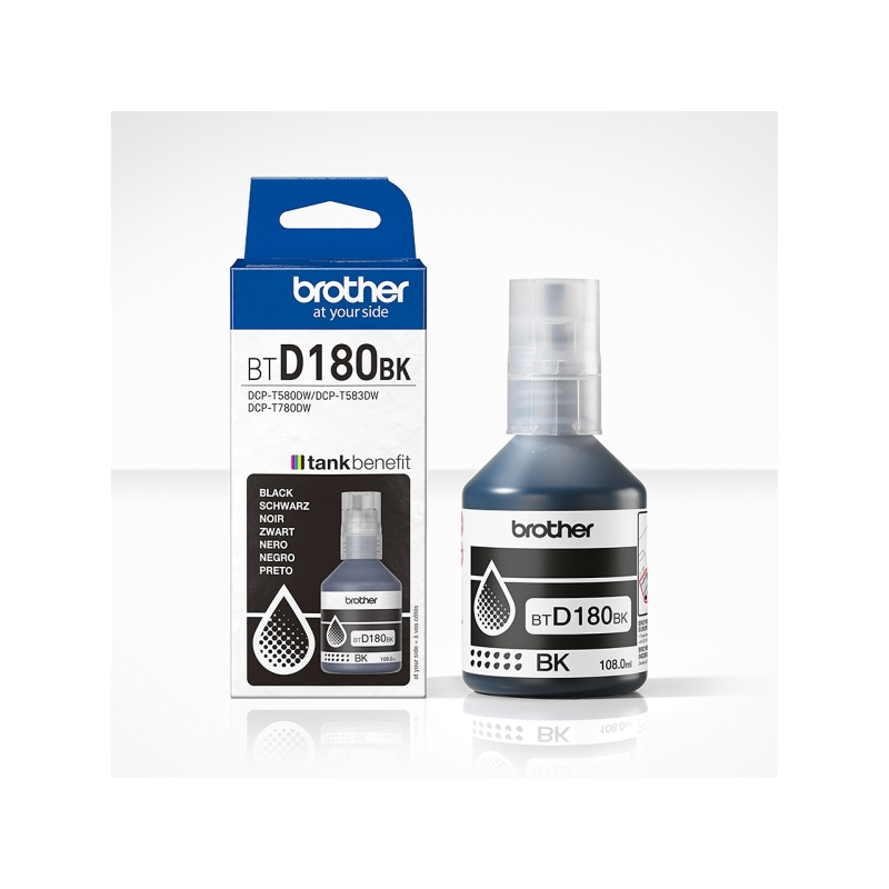 Brother BTD180BK Bouteille d'encre noire cartouche marque