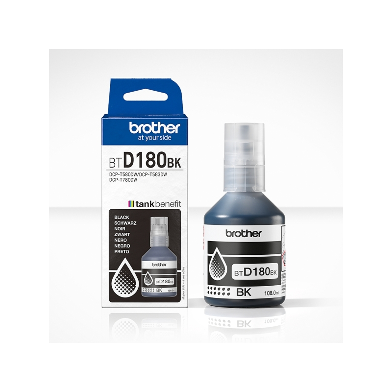 Brother BTD180BK Bouteille d'encre noire cartouche marque