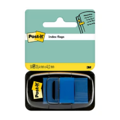 ✅ Distributeur d'index Pos-it avec 50 marqueurs repositionnables 25,4 x 43,2 mm - Adhérence ferme - Pour marque en stock