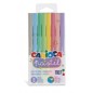 Carioca Pastel Pack de 8 marqueurs - Encre super lavable - Parfait pour colorier et souligner - Non toxique - Pointe conique