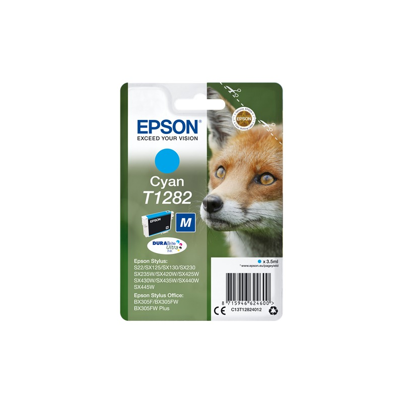 Epson cartouche encre T1282 cyan