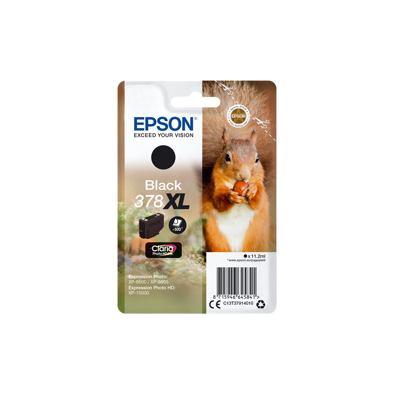 Epson cartouche encre 378XL noir