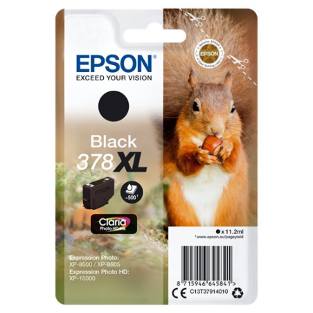 ✅ Epson cartouche encre 378XL noir couleur Noir en stock