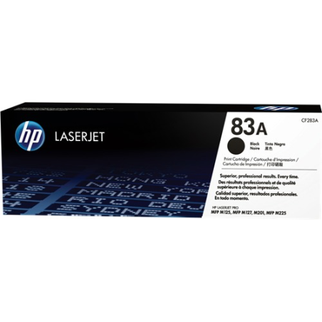 ✅ HP Toner 83A (CF283A) noir couleur Noir en stock