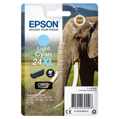 ✅ Epson cartouche encre 24XL photo cyan couleur cyan clair en stock