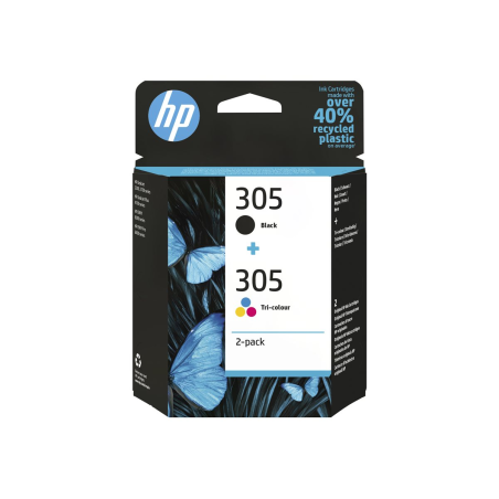 ✅ HP Multipack 305 (6ZD17AE) noir/couleurs couleur pack en stock