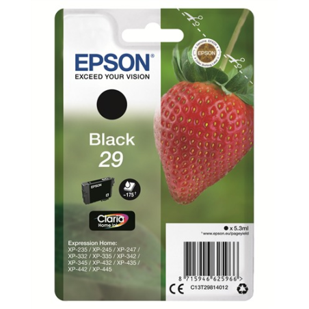 ✅ Epson cartouche encre T29 noir couleur Noir en stock