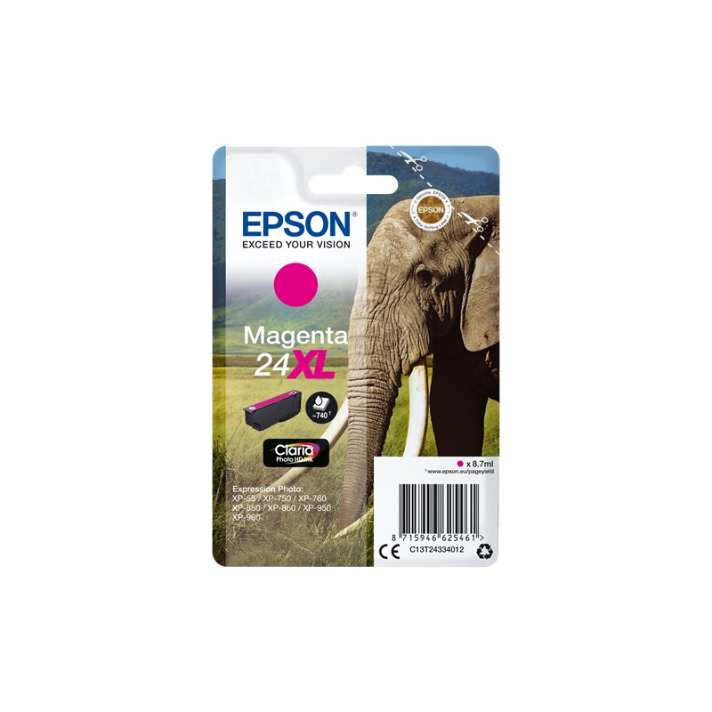 Epson cartouche encre 24XL magenta