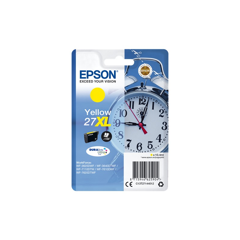 Epson cartouche encre T27XL jaune Epson cartouche encre T27XL jaune