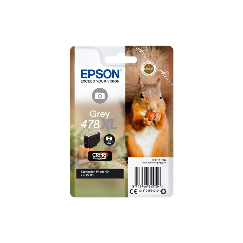 Epson cartouche encre 478XL grise