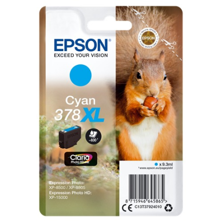 ✅ Epson cartouche encre 378XL cyan couleur cyan en stock