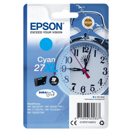 ✅ Epson cartouche encre T27XL cyan couleur cyan en stock